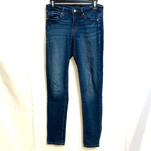 KanCan Los Angeles Estilo Dark Wash Skinny Jeans - W7 - Picture 1 of 8